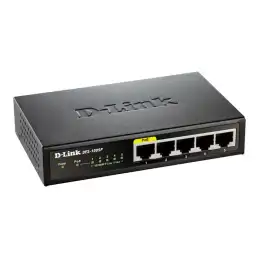 D-Link DES 1005P - Commutateur - non géré - 5 x 10 - 100 - de bureau - PoE (DES-1005P)_2